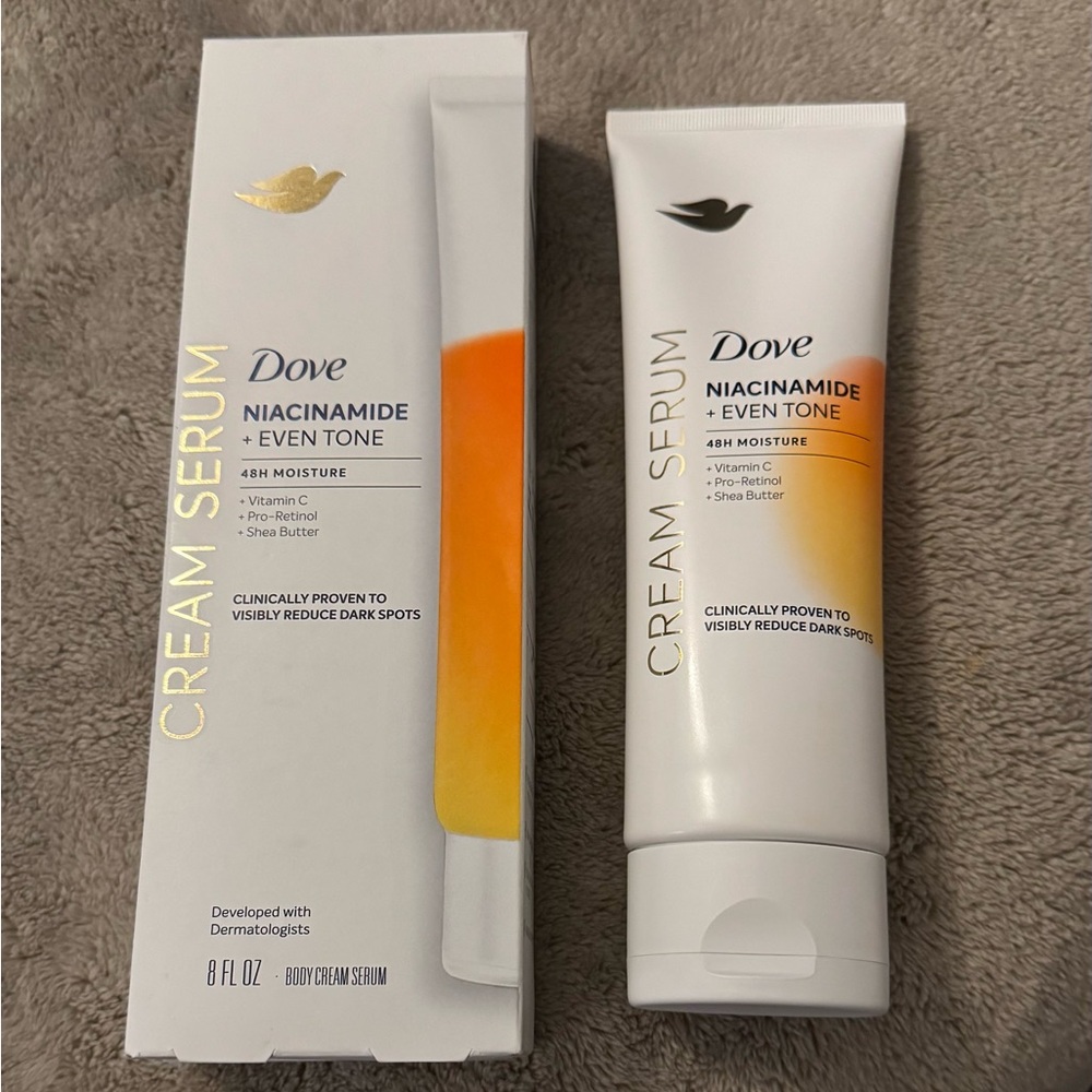 Dove Niacinamide + Even Tone Cream Serum 8 Fl Oz New In Box